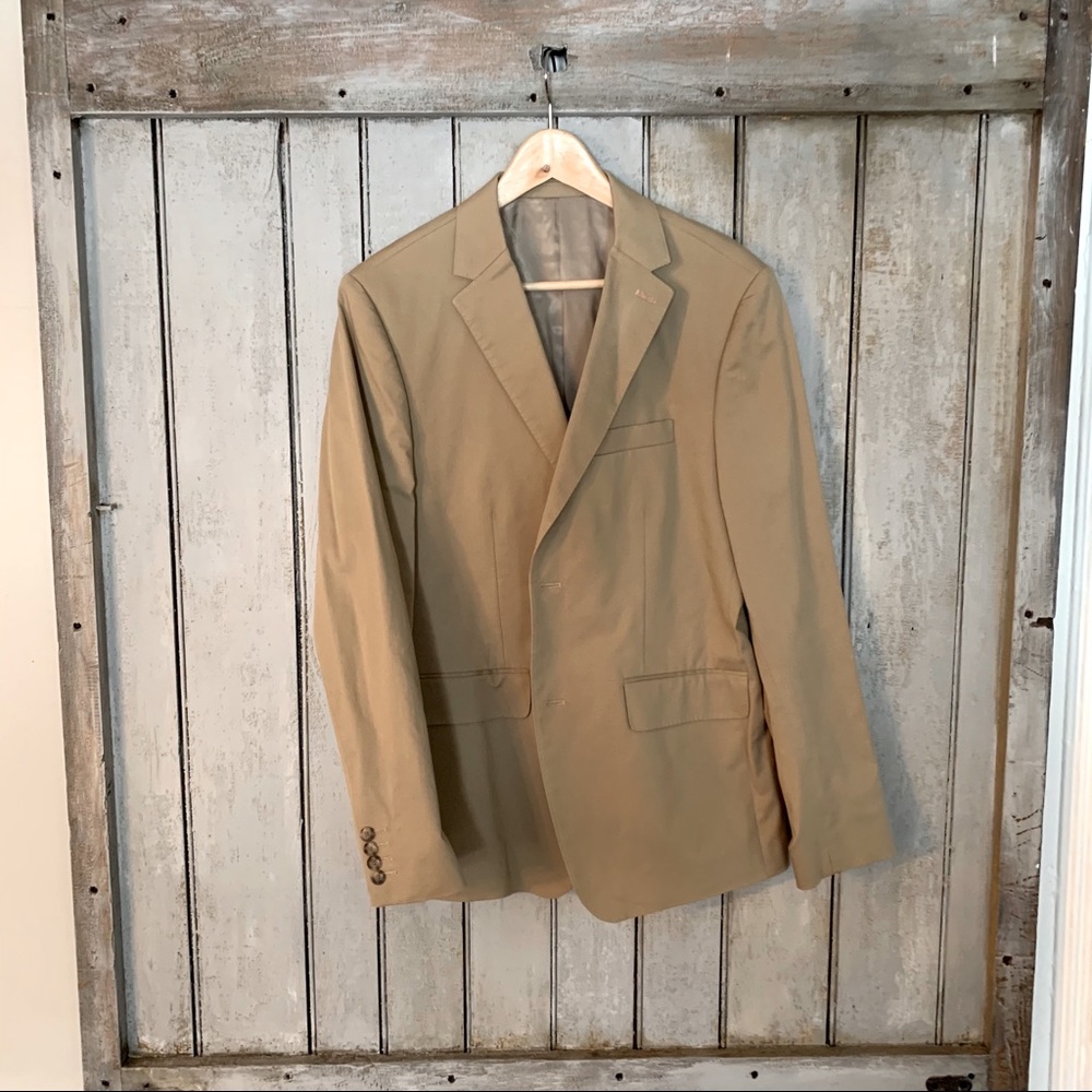 Jack Spade Tan Blazer Mens Size 42